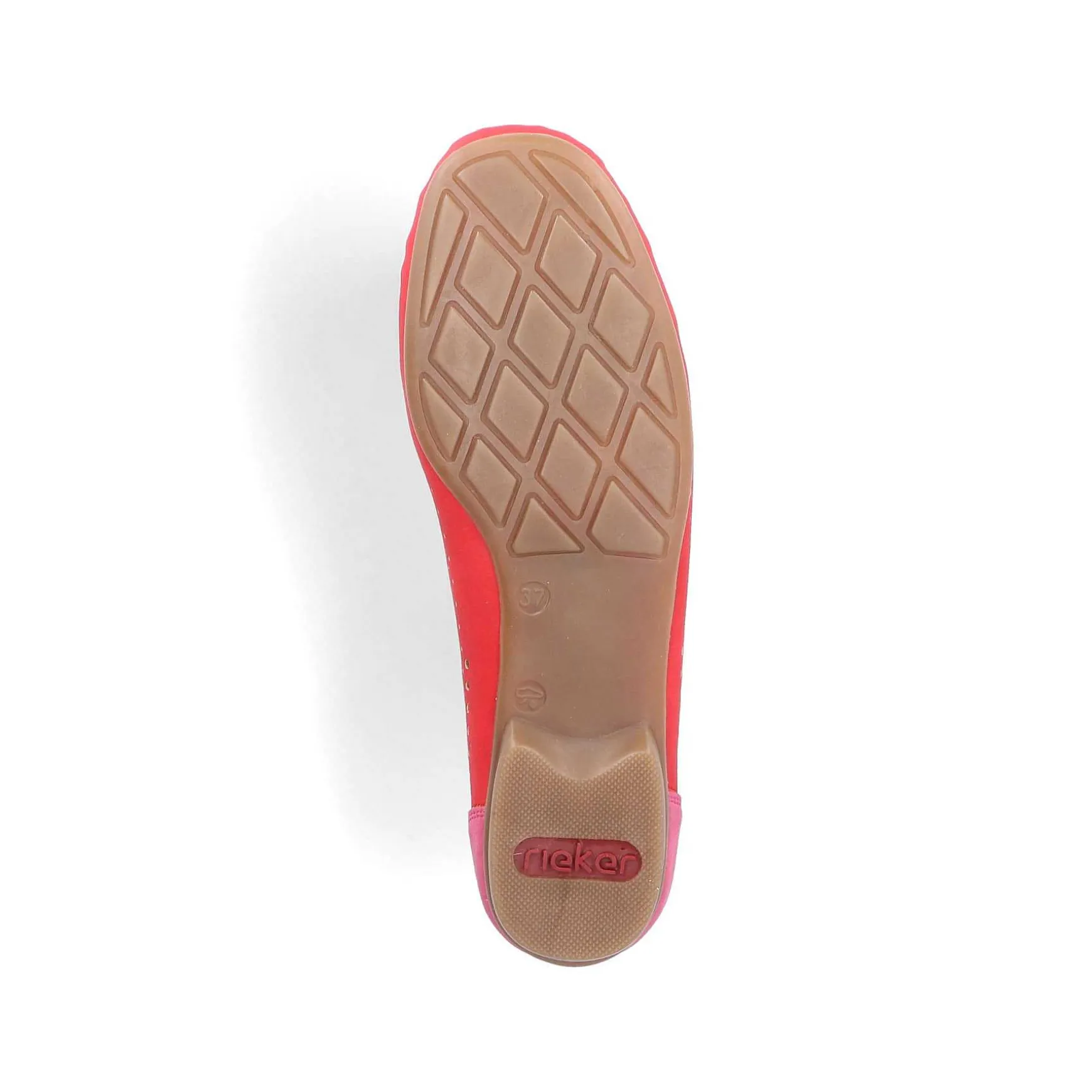 Rieker Women'S Loafers Raspberry Red
