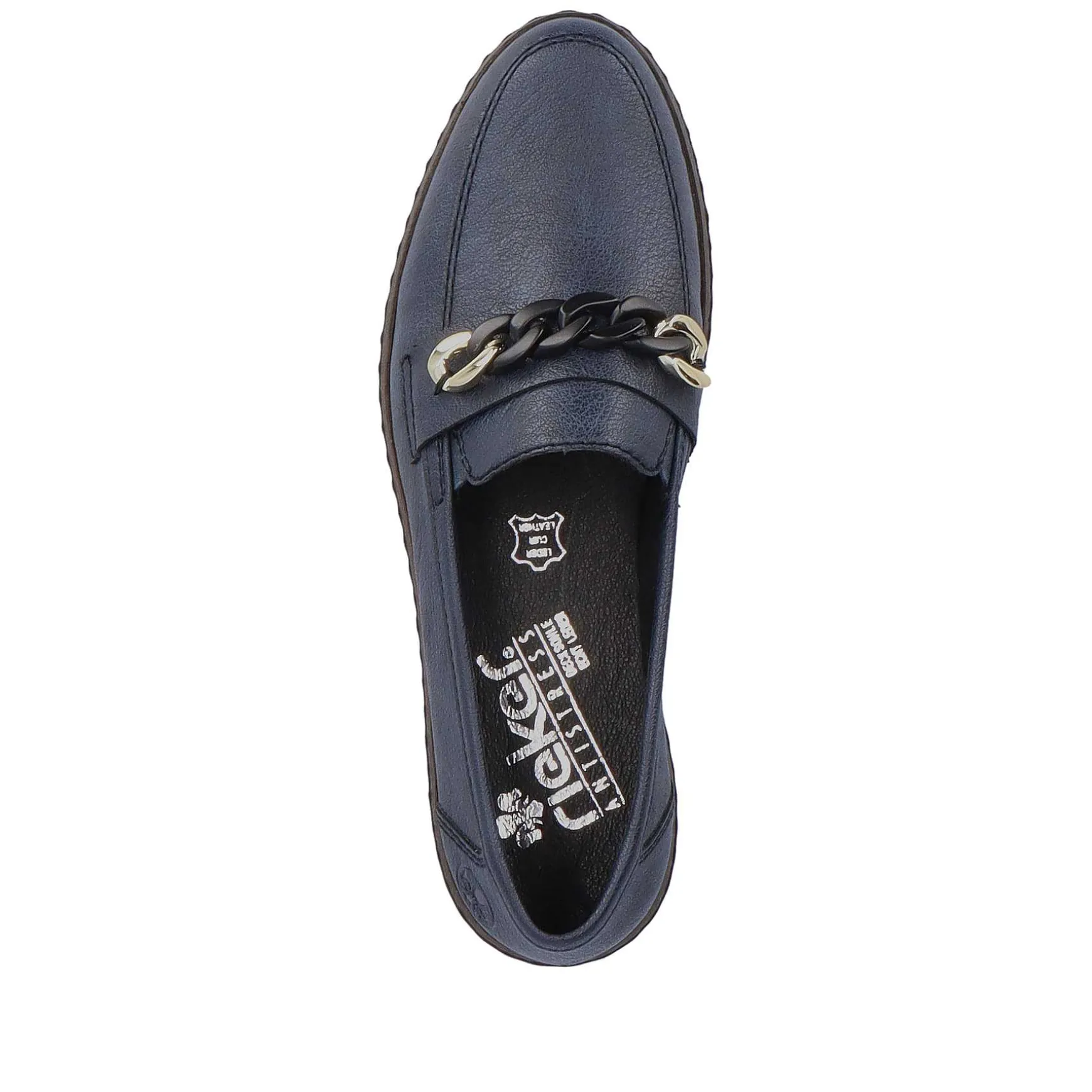 Rieker Women'S Loafers Royal Blue