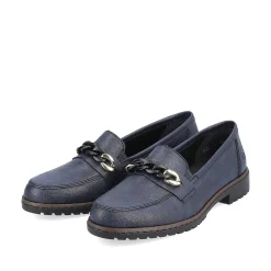 Rieker Women'S Loafers Royal Blue