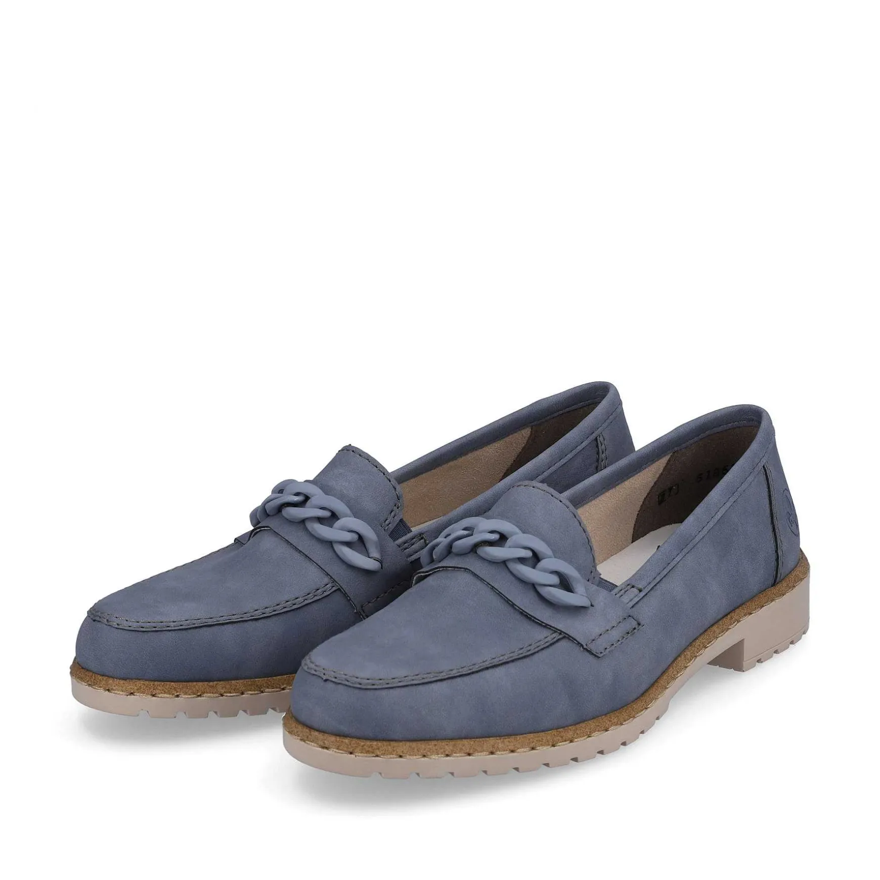 Rieker Women'S Loafers Sky Blue