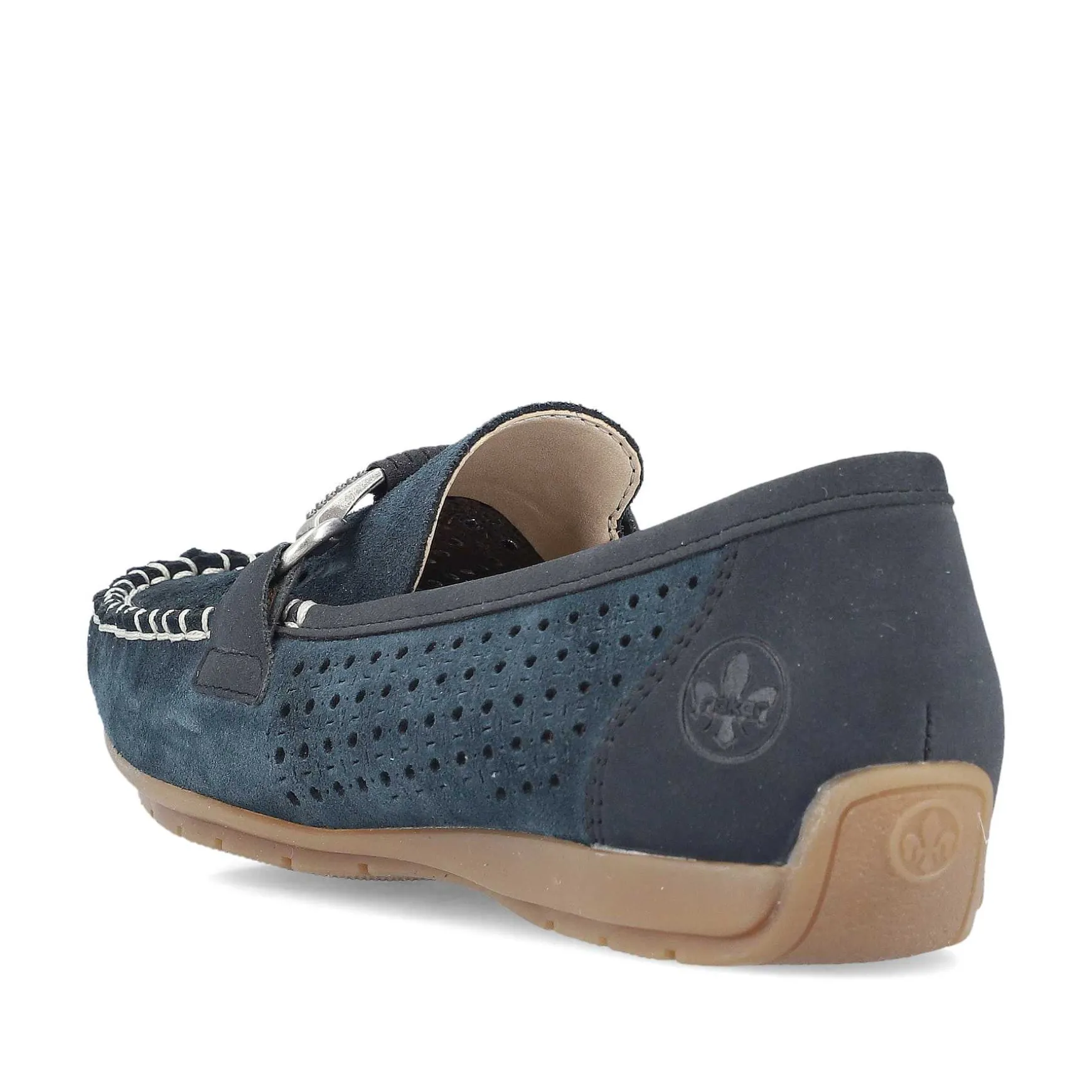 Rieker Women'S Loafers Slate Blue