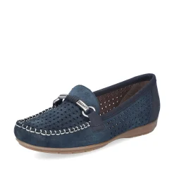 Rieker Women'S Loafers Slate Blue