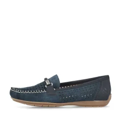 Rieker Women'S Loafers Slate Blue