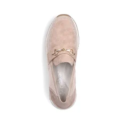Rieker Women'S Loafers Soft Pink