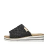 Rieker Women'S Mules Asphalt Black
