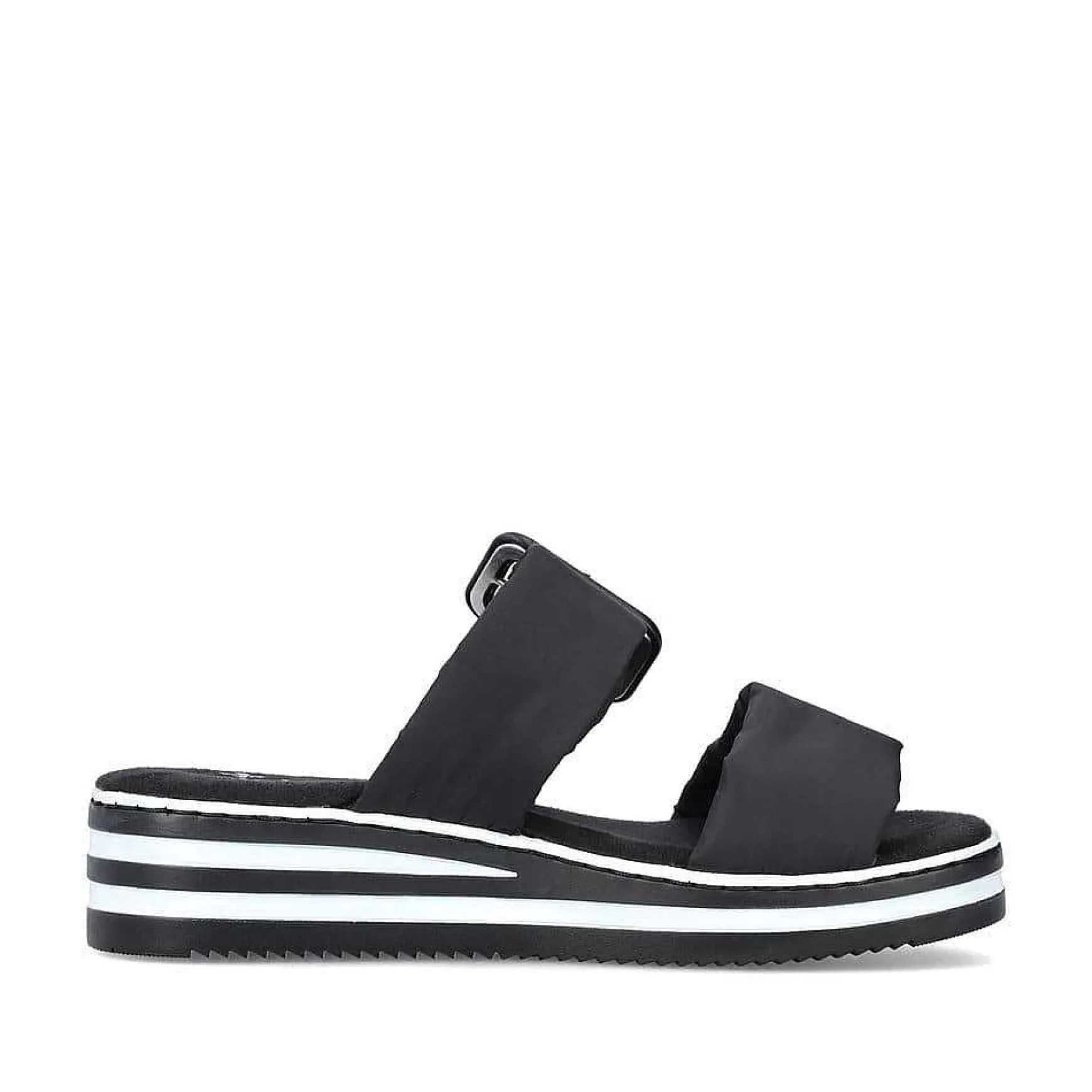 Rieker Women'S Mules Asphalt Black