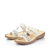 Rieker Women'S Mules Cream White