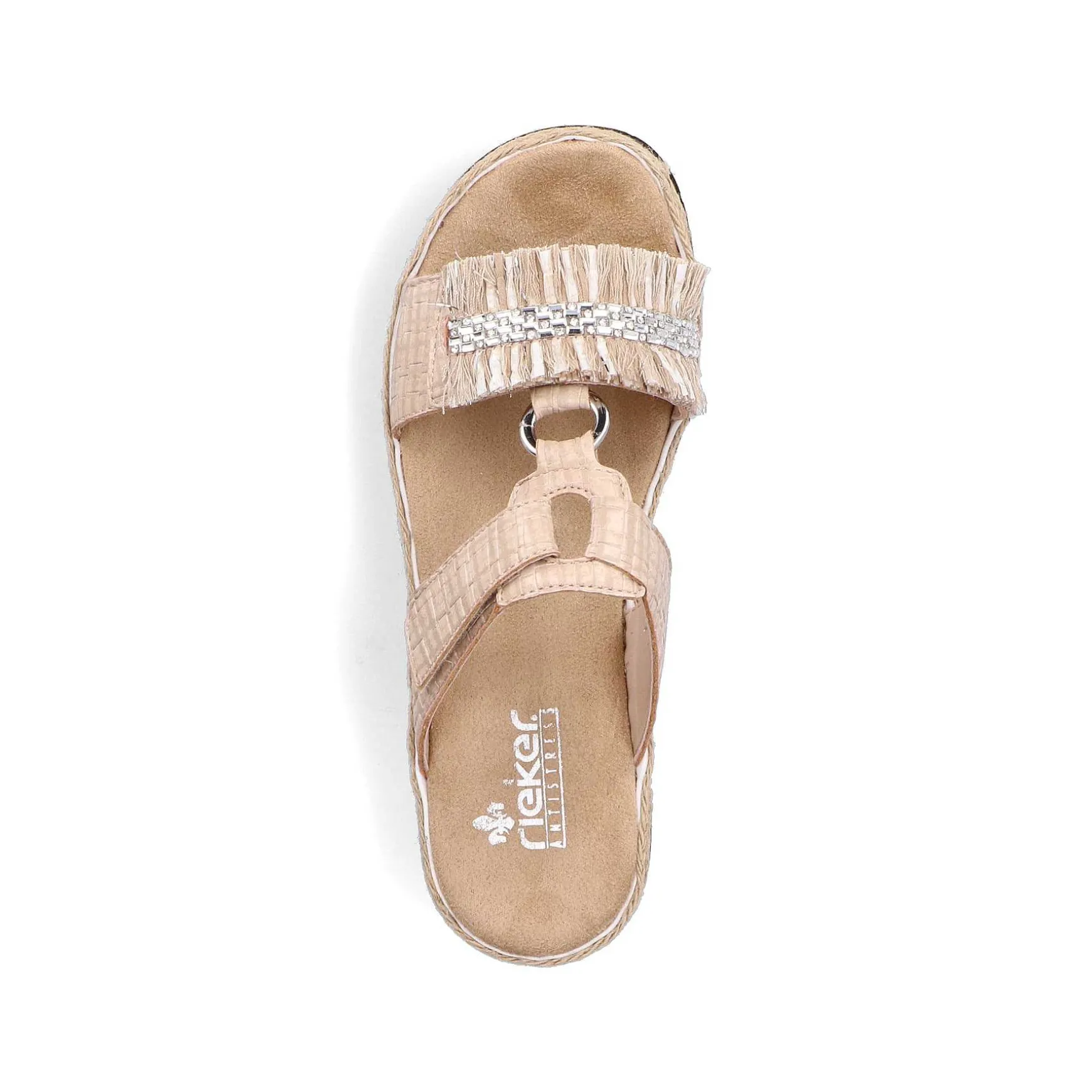 Rieker Women'S Mules Cream Beige