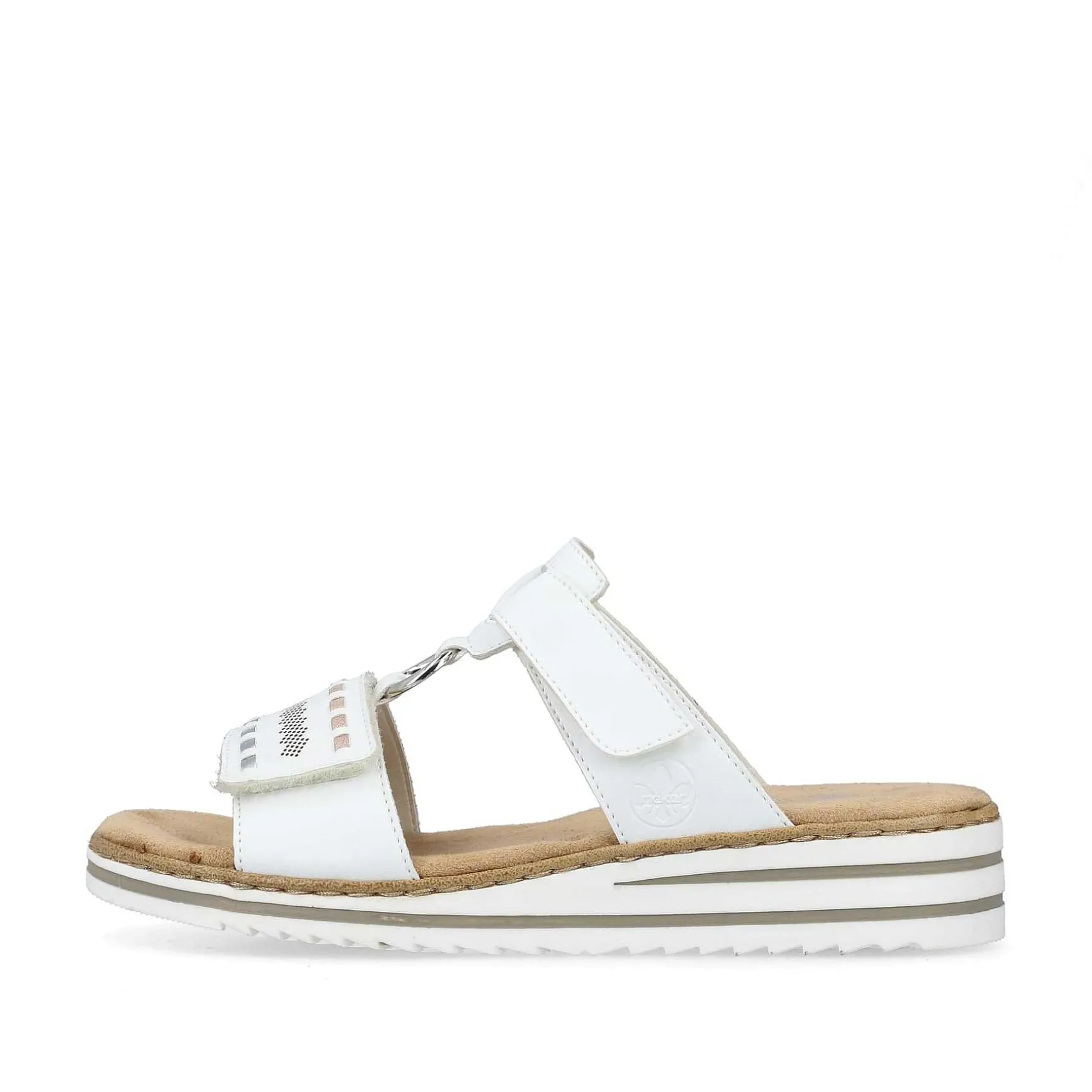 Rieker Women'S Mules Crystal White
