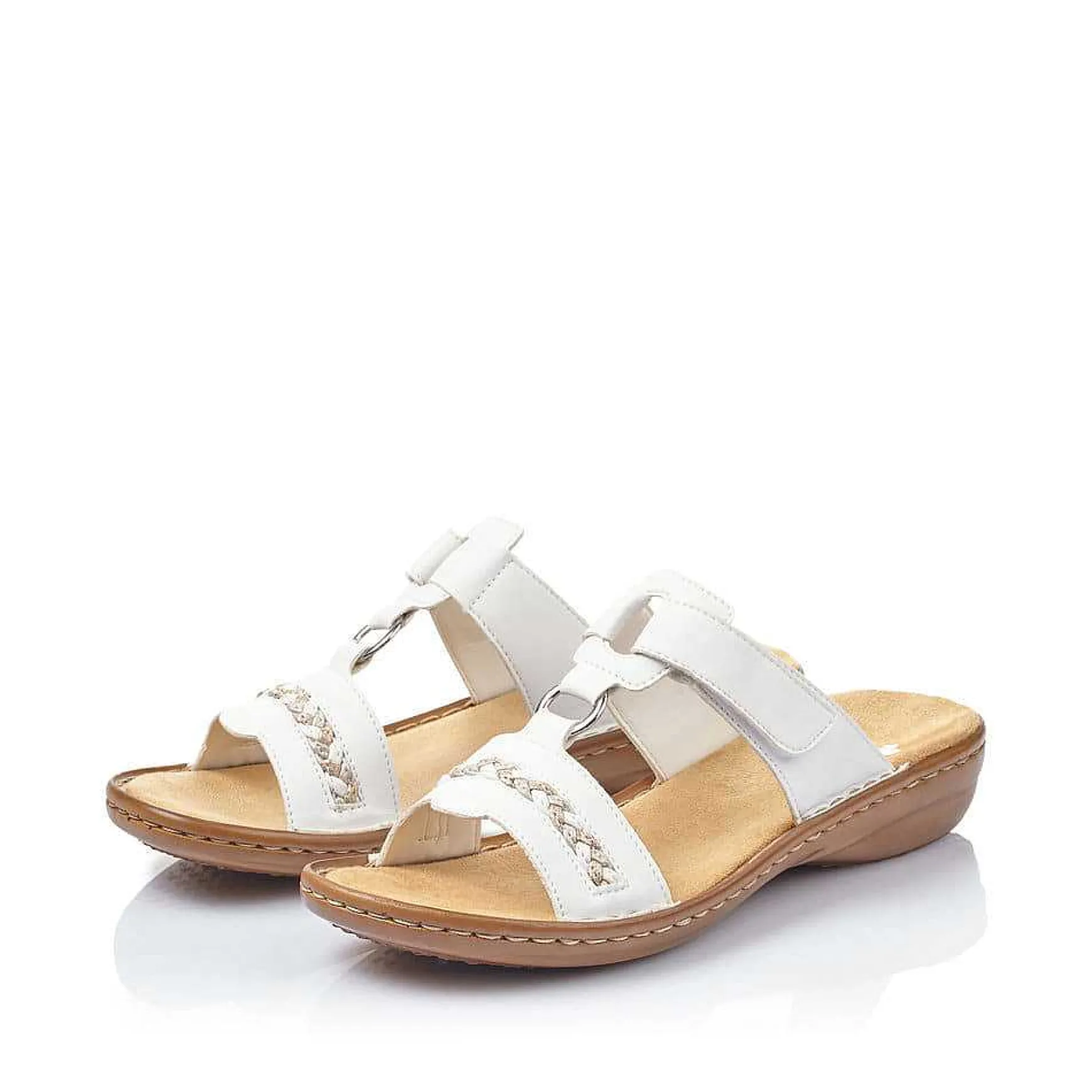 Rieker Women'S Mules Crystal White