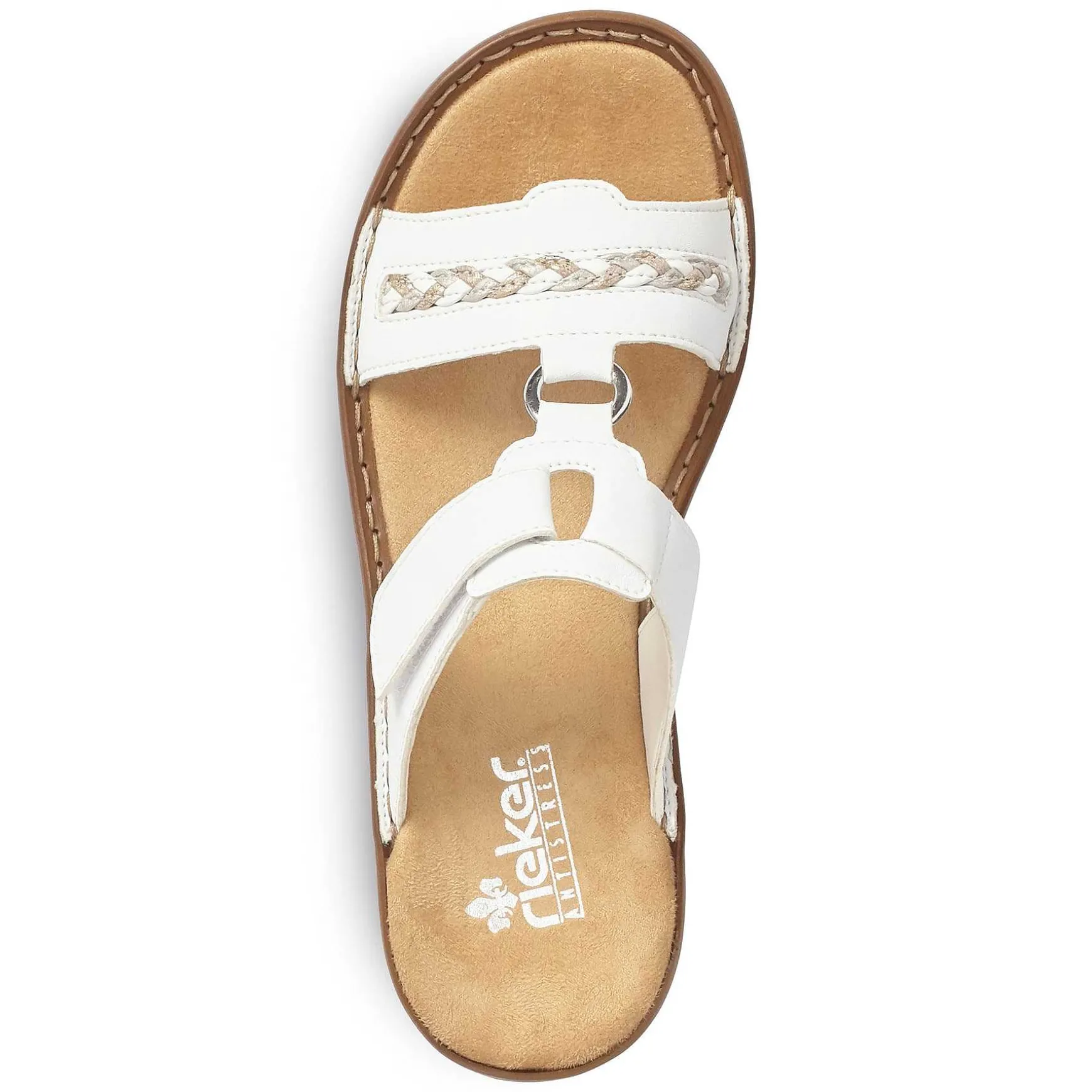 Rieker Women'S Mules Crystal White