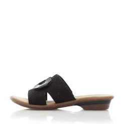Rieker Women'S Mules Deep Black