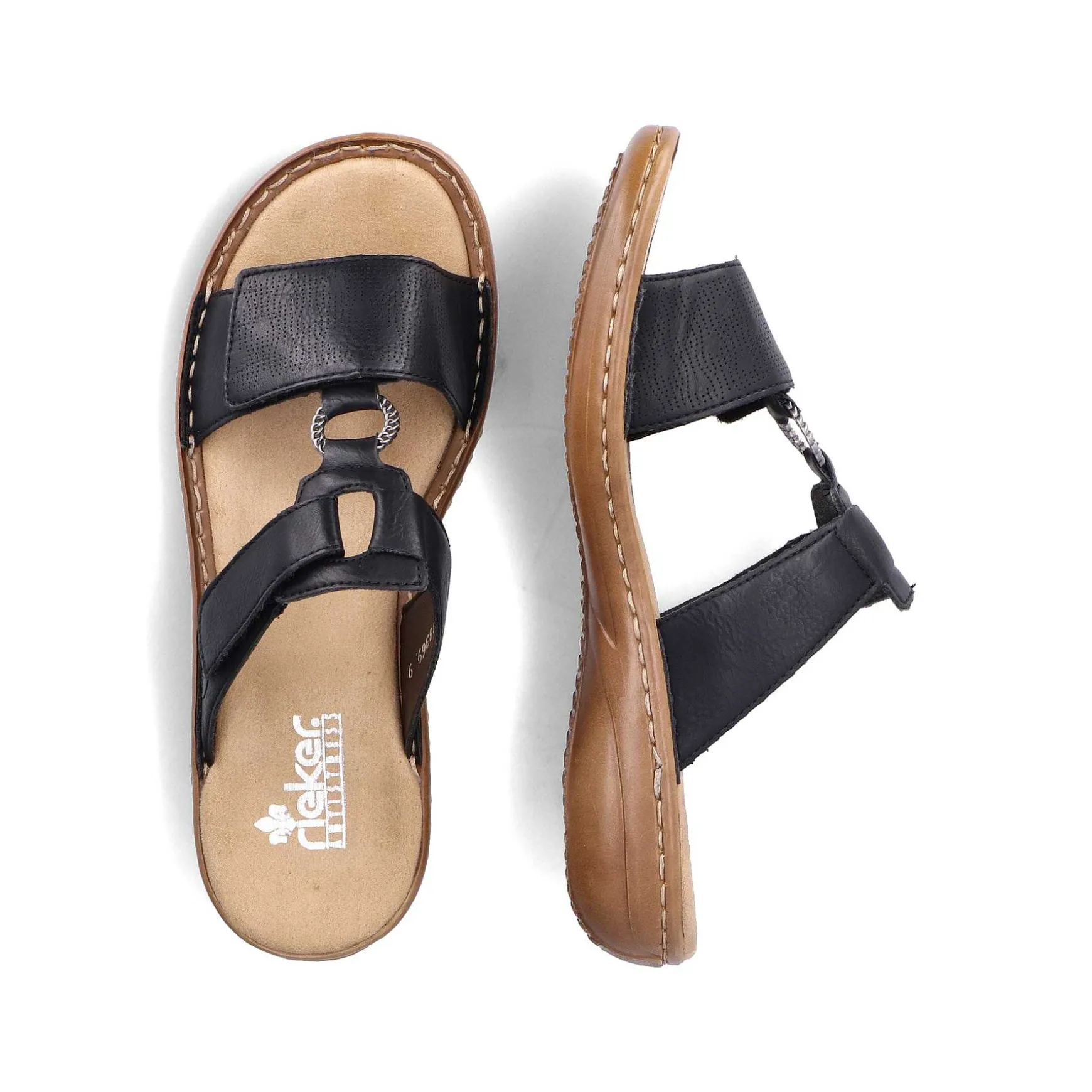 Rieker Women'S Mules Deep Black