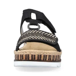 Rieker Women'S Mules Deep Black