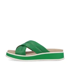 Rieker Women'S Mules Emerald Green