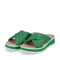 Rieker Women'S Mules Emerald Green