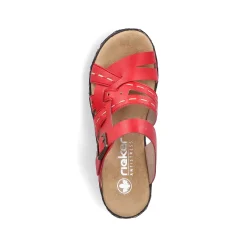 Rieker Women'S Mules Fire Red
