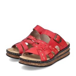 Rieker Women'S Mules Fire Red