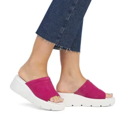 Rieker Women'S Mules Fuchsia