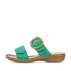 Rieker Women'S Mules Grass Green