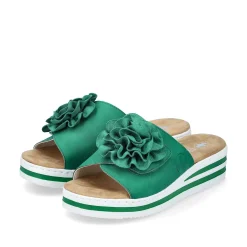 Rieker Women'S Mules Grass Green