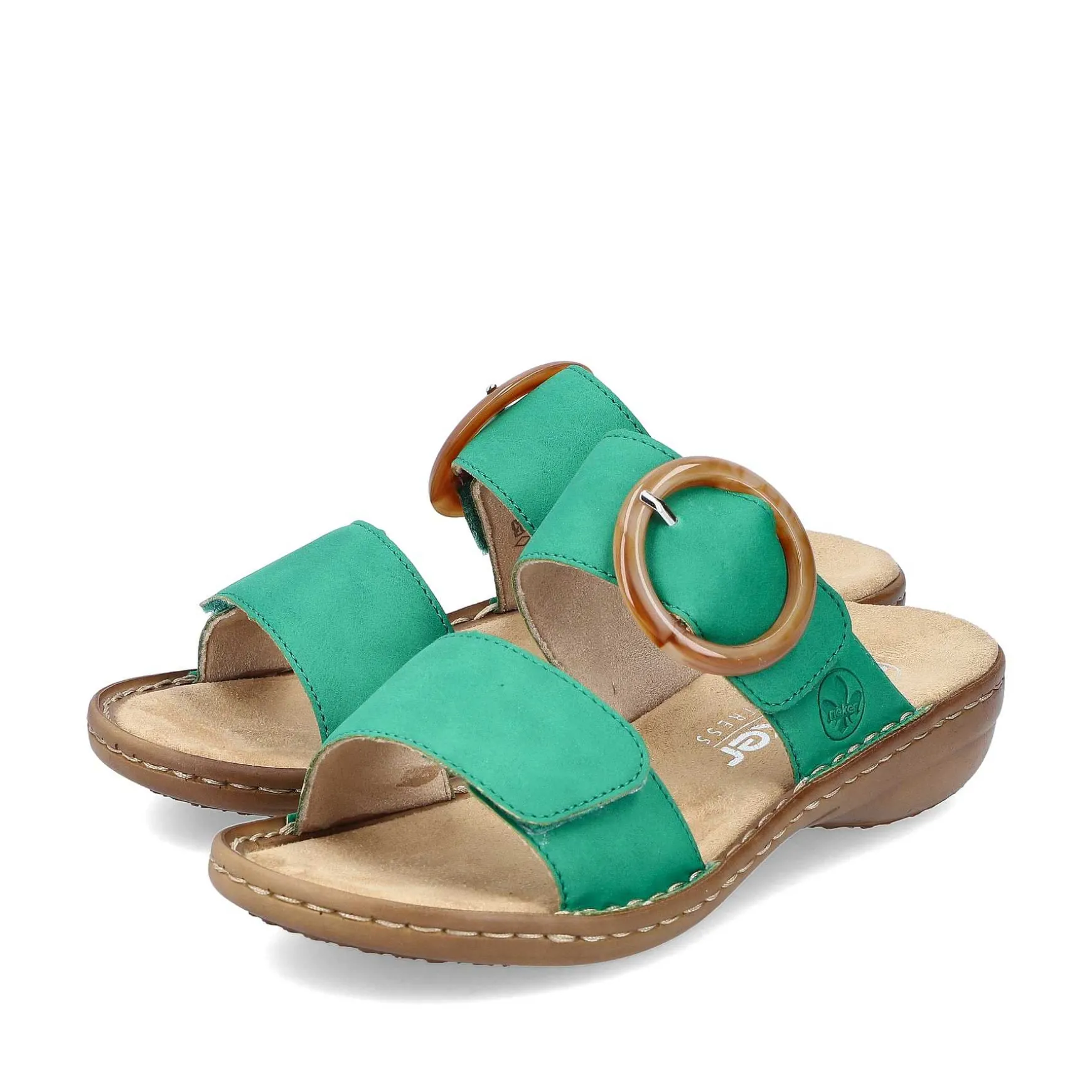 Rieker Women'S Mules Grass Green