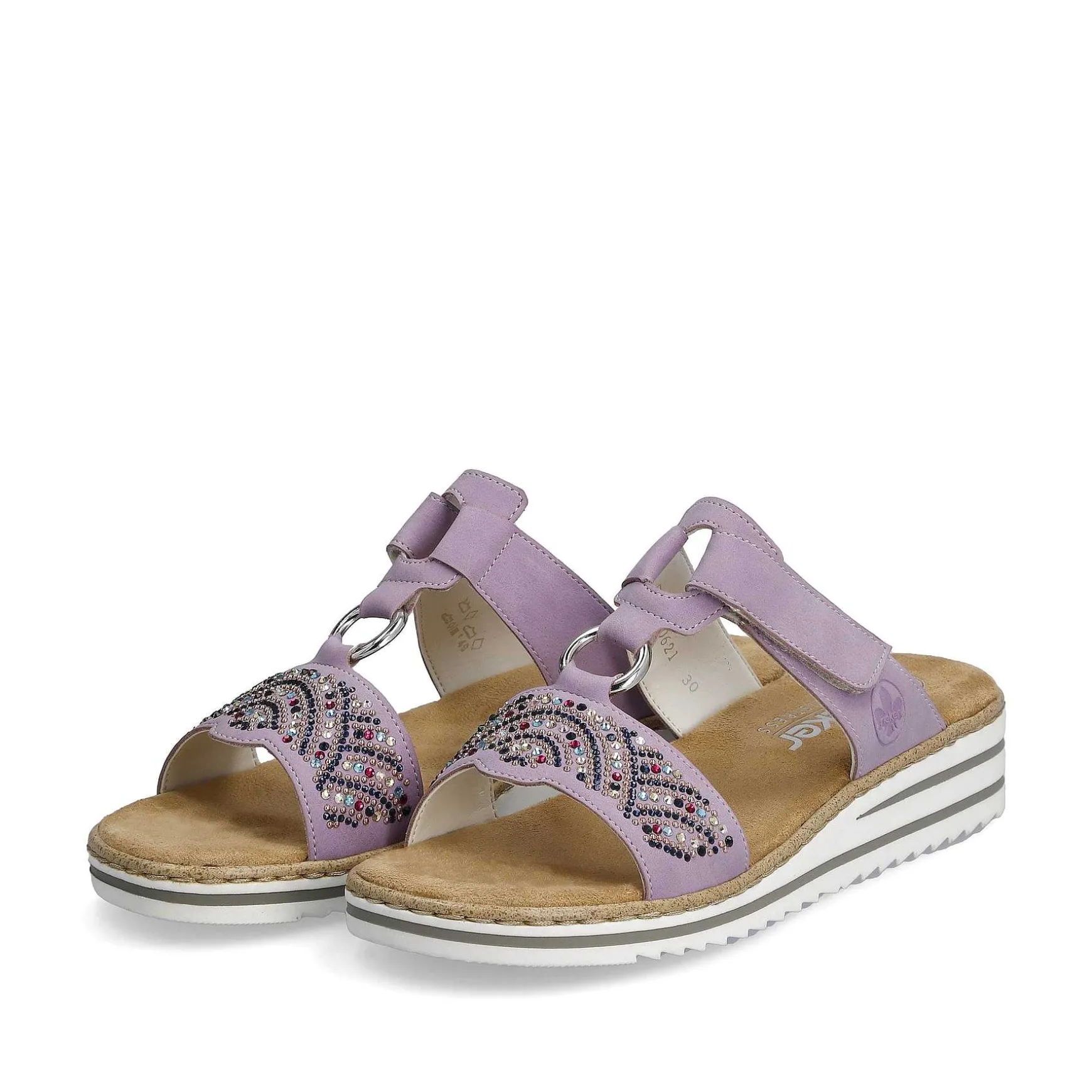 Rieker Women'S Mules In Lilac Colors