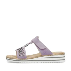 Rieker Women'S Mules In Lilac Colors