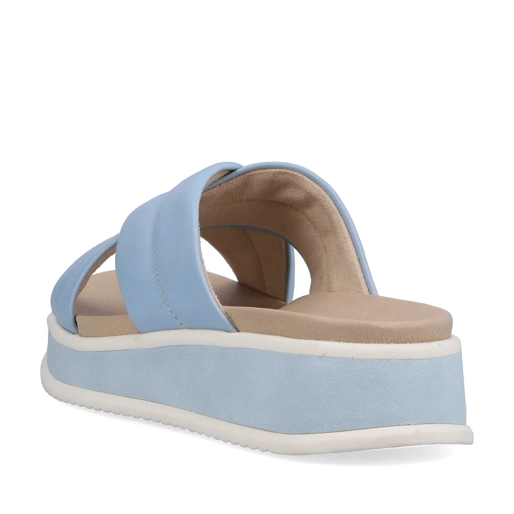 Rieker Women'S Mules Light Summer Blue