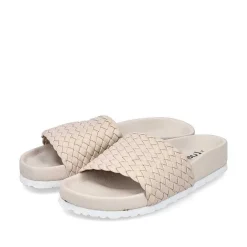 Rieker Women'S Mules Light Beige