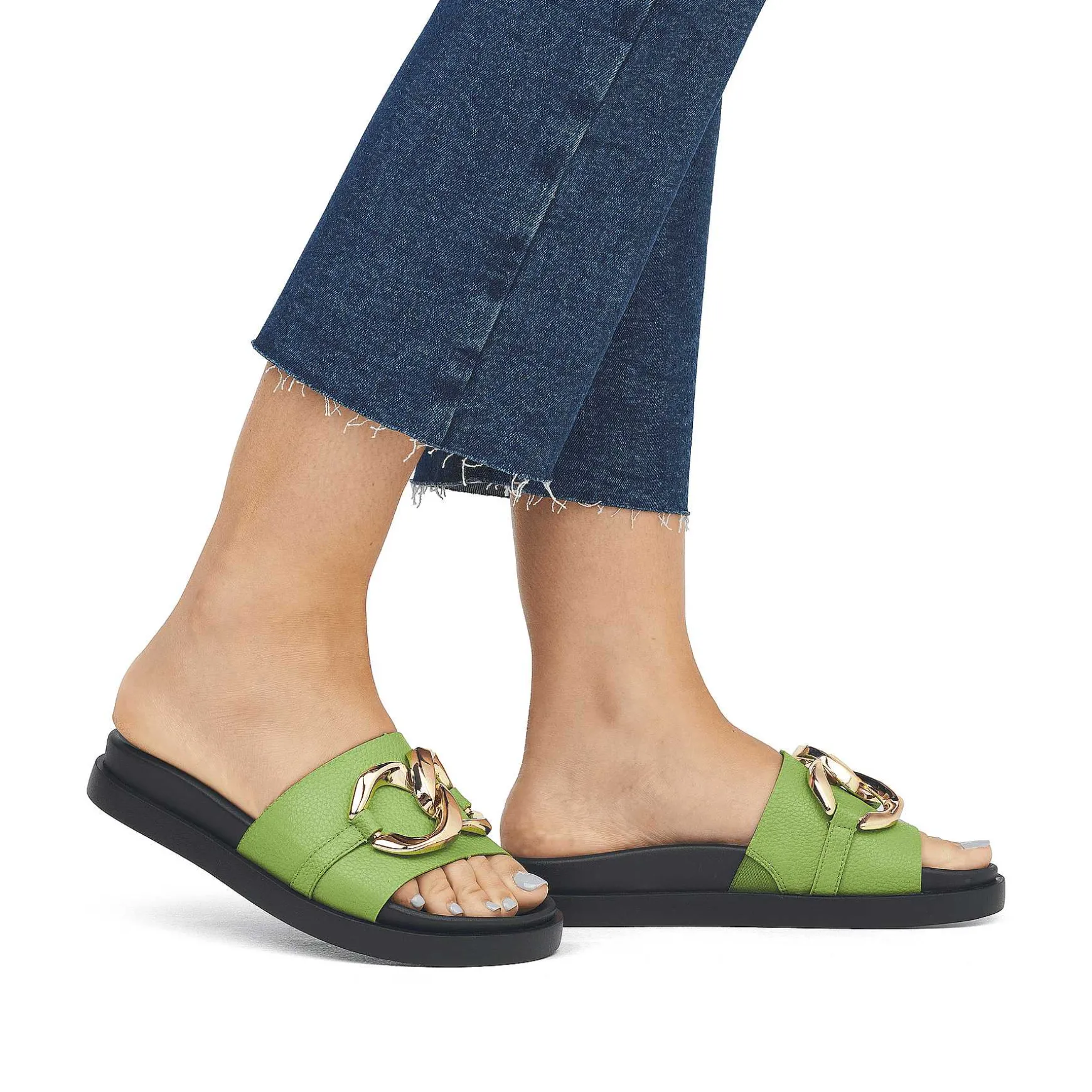 Rieker Women'S Mules Lime