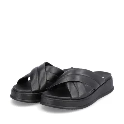 Rieker Women'S Mules Midnight Black