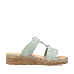 Rieker Women'S Mules Mint Green