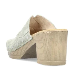 Rieker Women'S Mules Mint Green