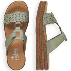 Rieker Women'S Mules Mint Green