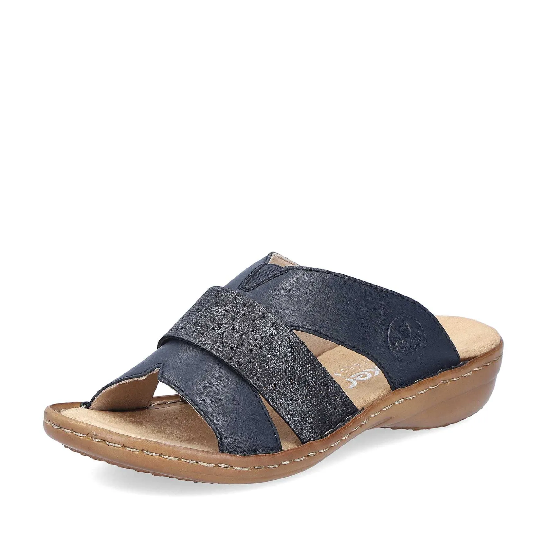 Rieker Women'S Mules Navy Blue
