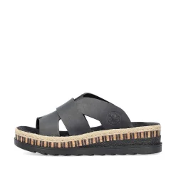 Rieker Women'S Mules Night Black