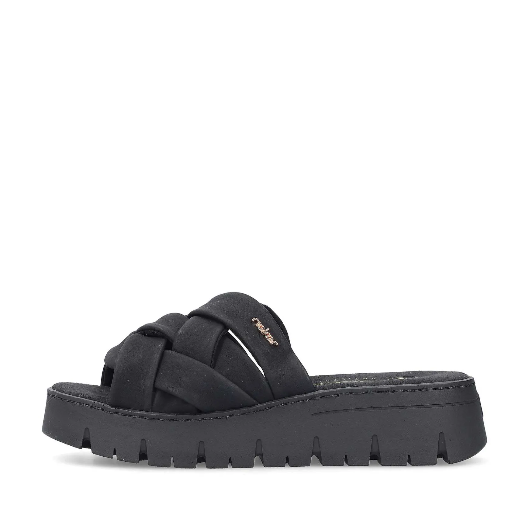 Rieker Women'S Mules Night Black