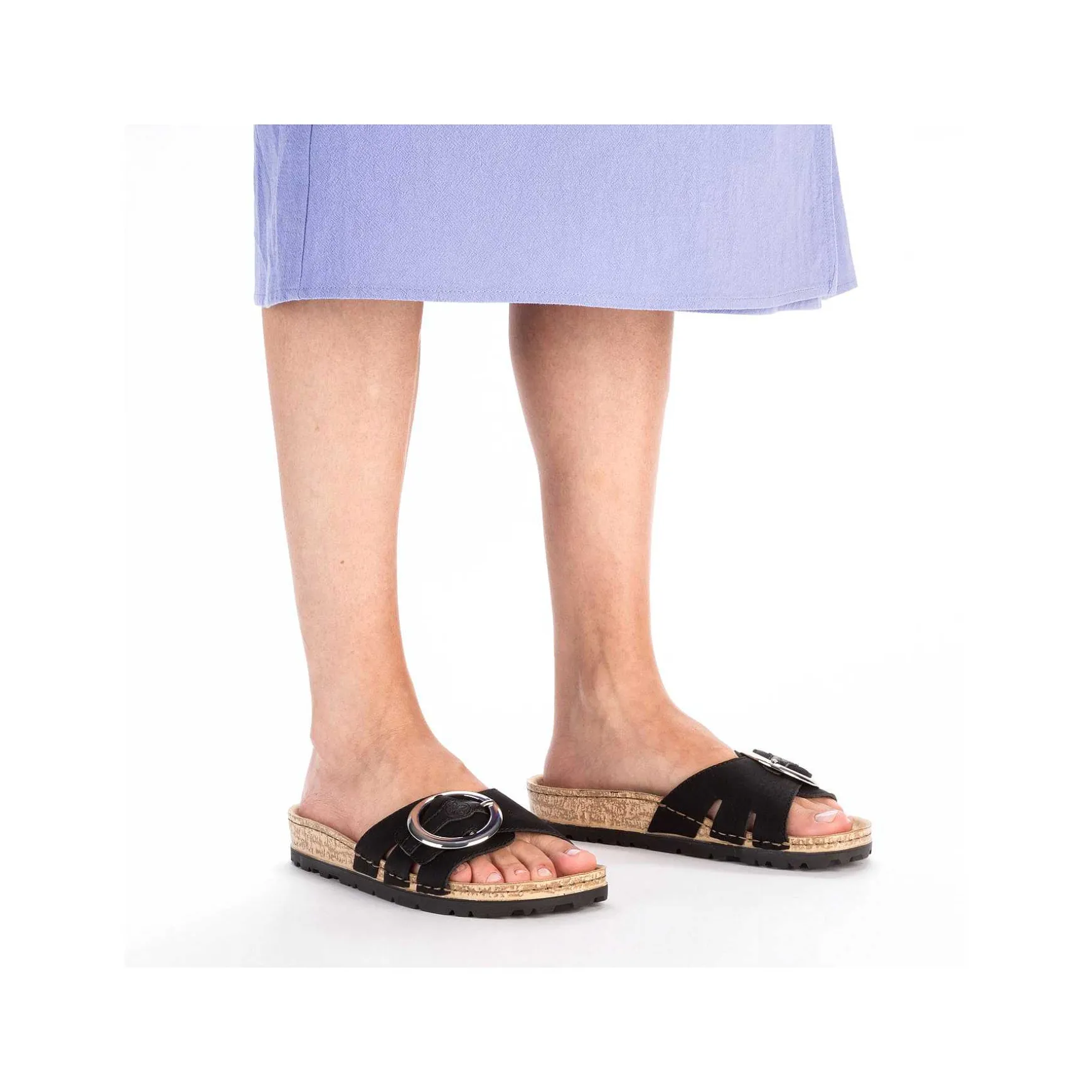 Rieker Women'S Mules Night Black