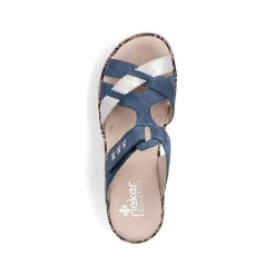 Rieker Women'S Mules Ocean Blue