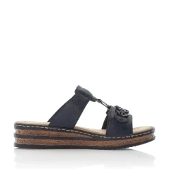Rieker Women'S Mules Pacific Blue