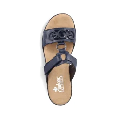 Rieker Women'S Mules Pacific Blue