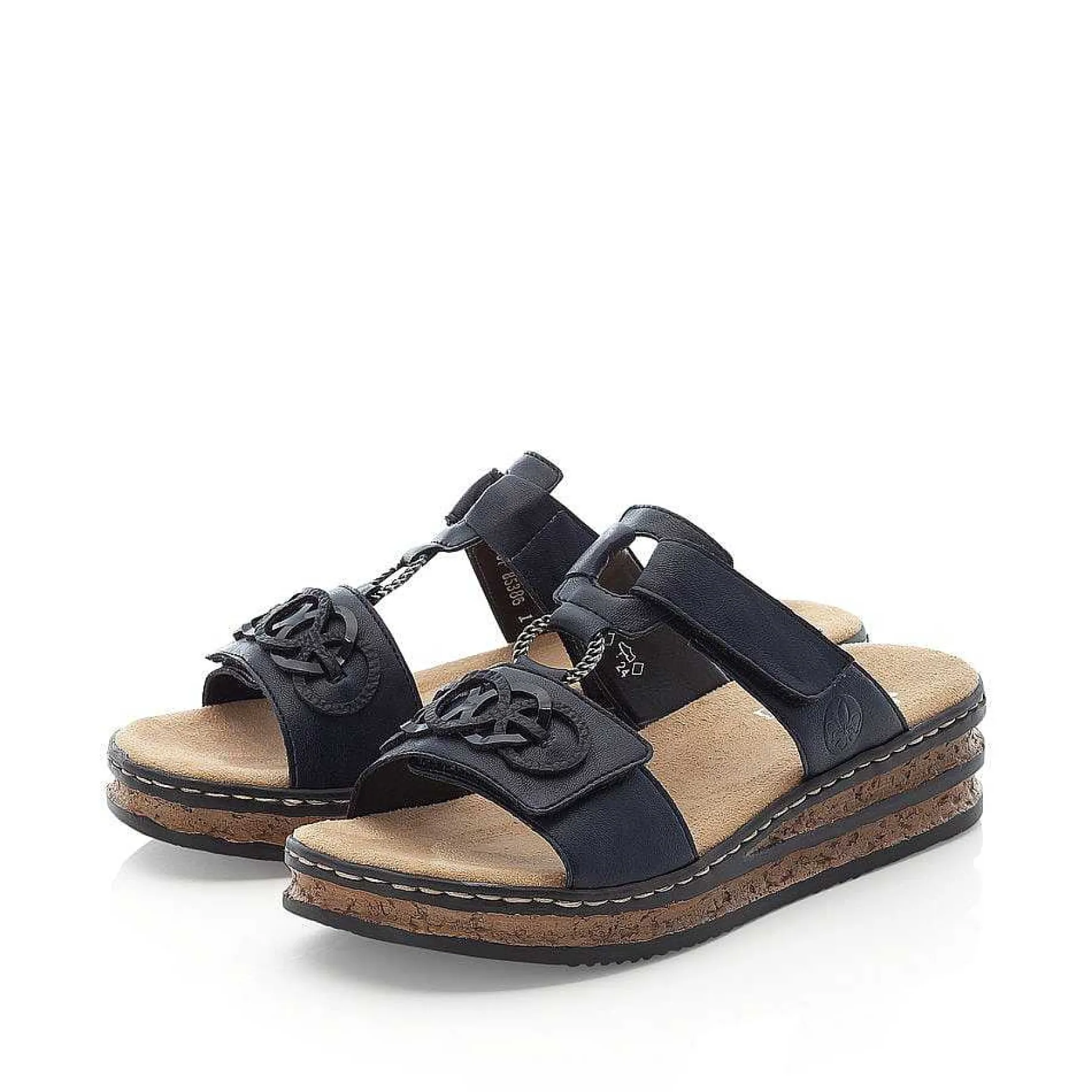 Rieker Women'S Mules Pacific Blue