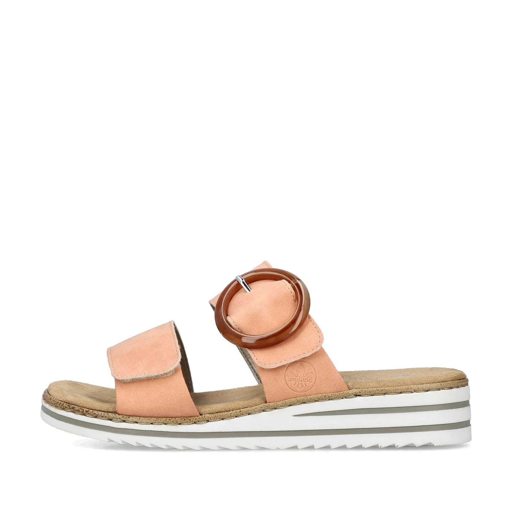Rieker Women'S Mules Peach