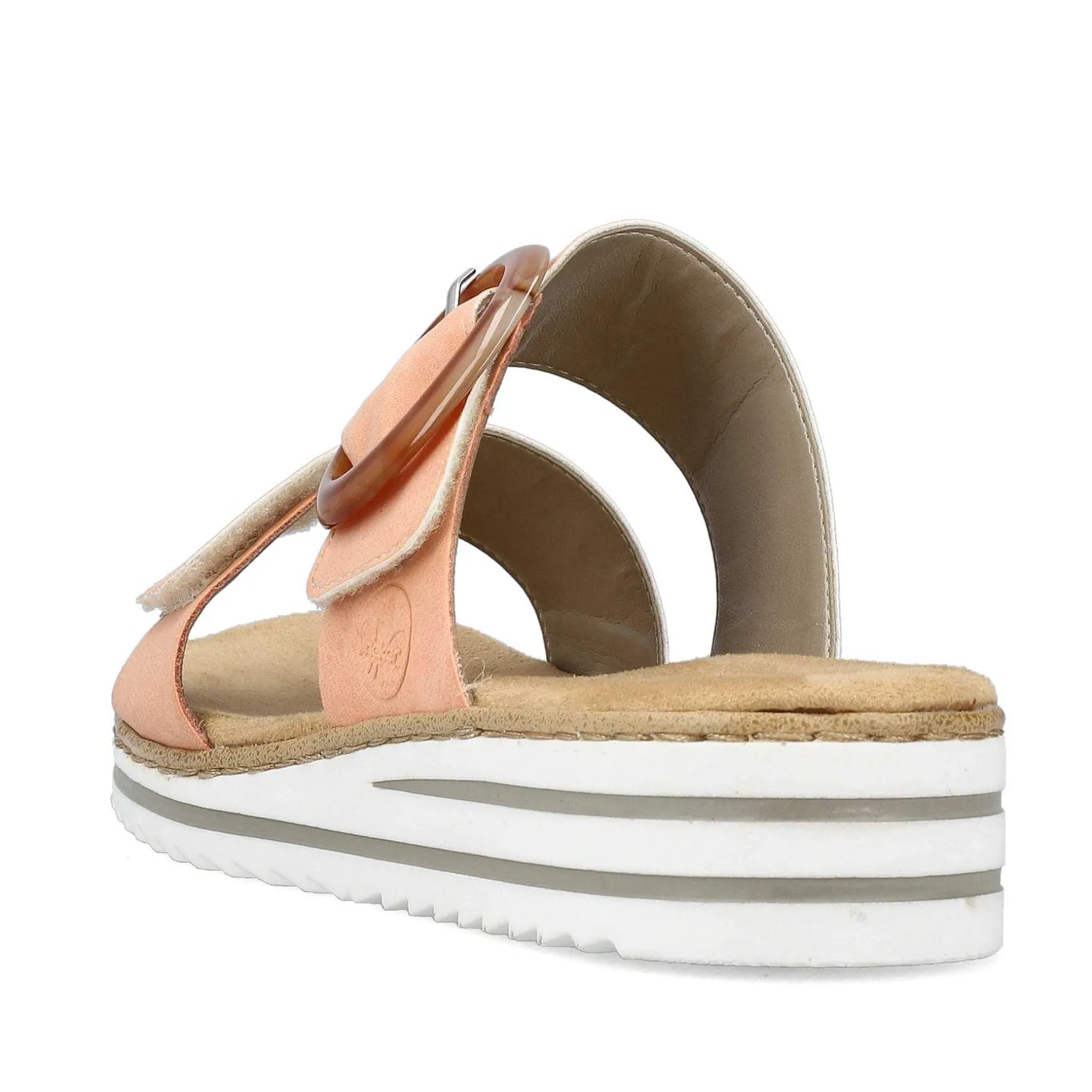 Rieker Women'S Mules Peach