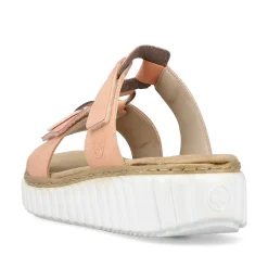 Rieker Women'S Mules Peach