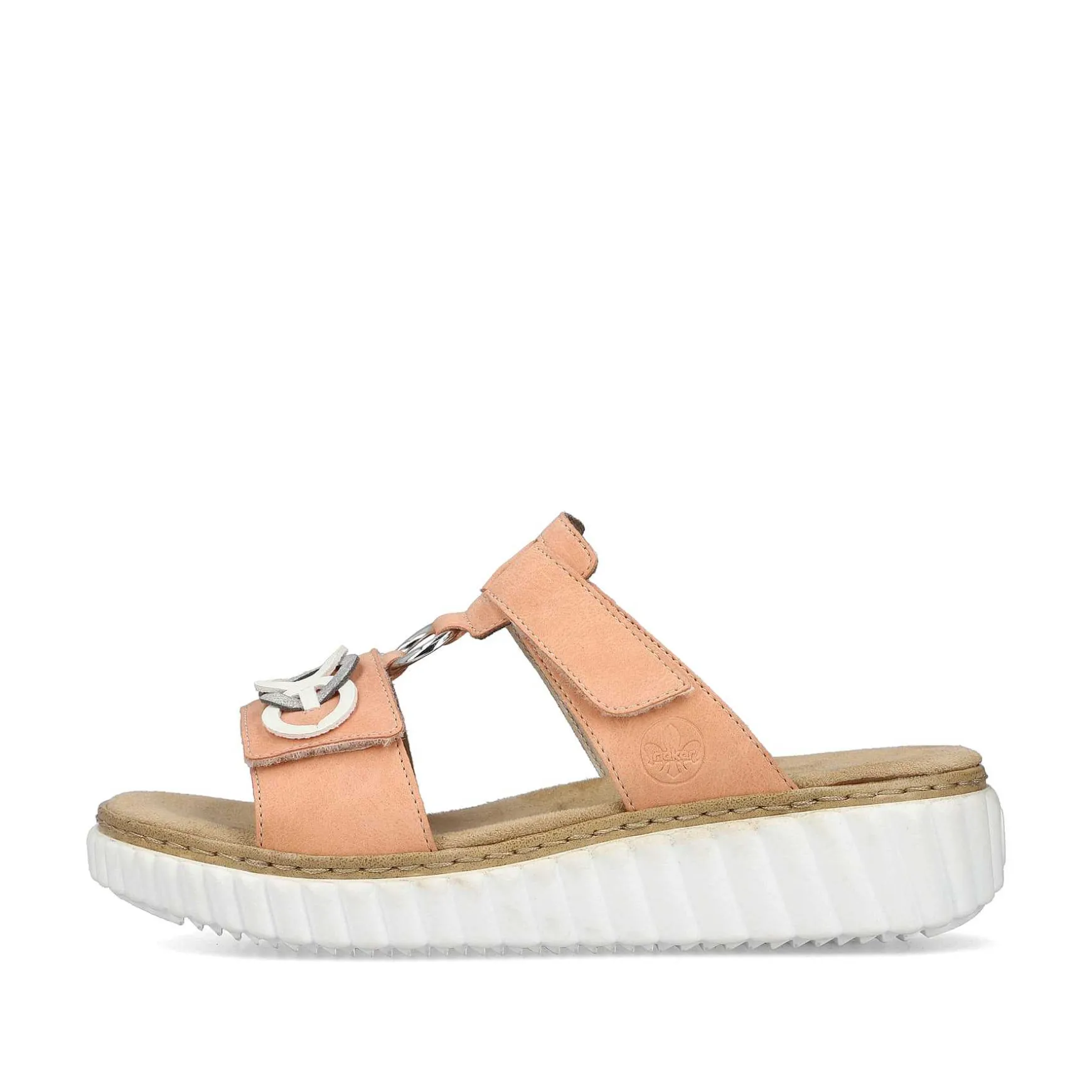 Rieker Women'S Mules Peach
