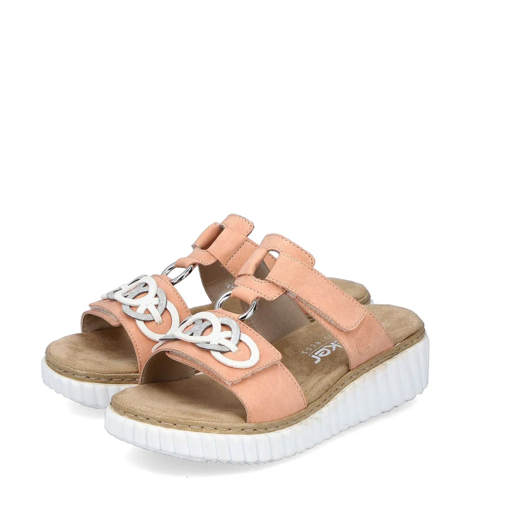 Rieker Women'S Mules Peach