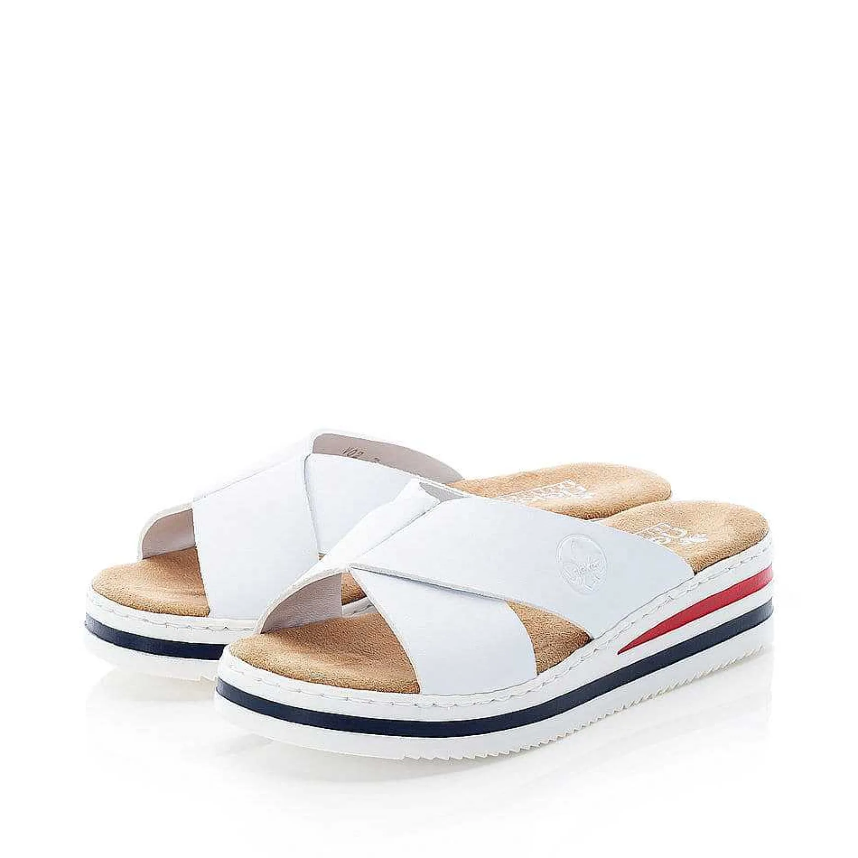 Rieker Women'S Mules Pearl White