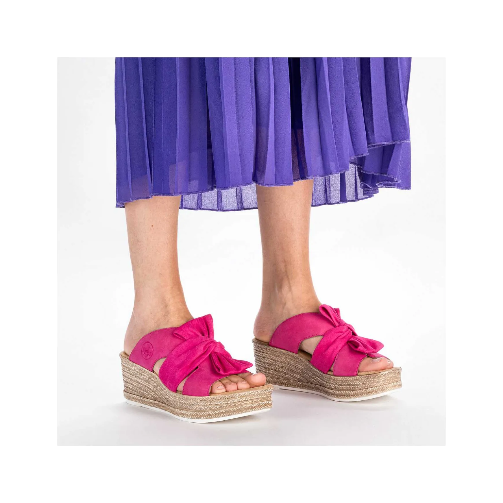 Rieker Women'S Mules Pink